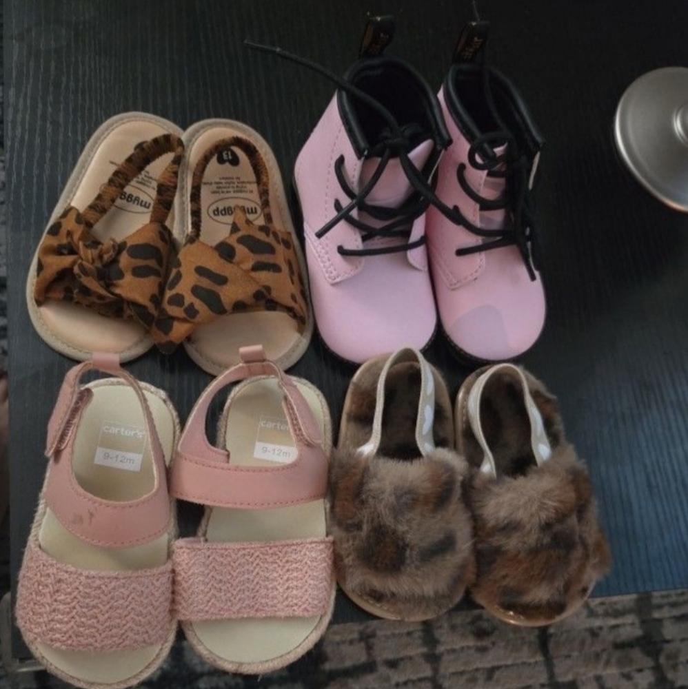 Dr. Martens Pink Baby Boots